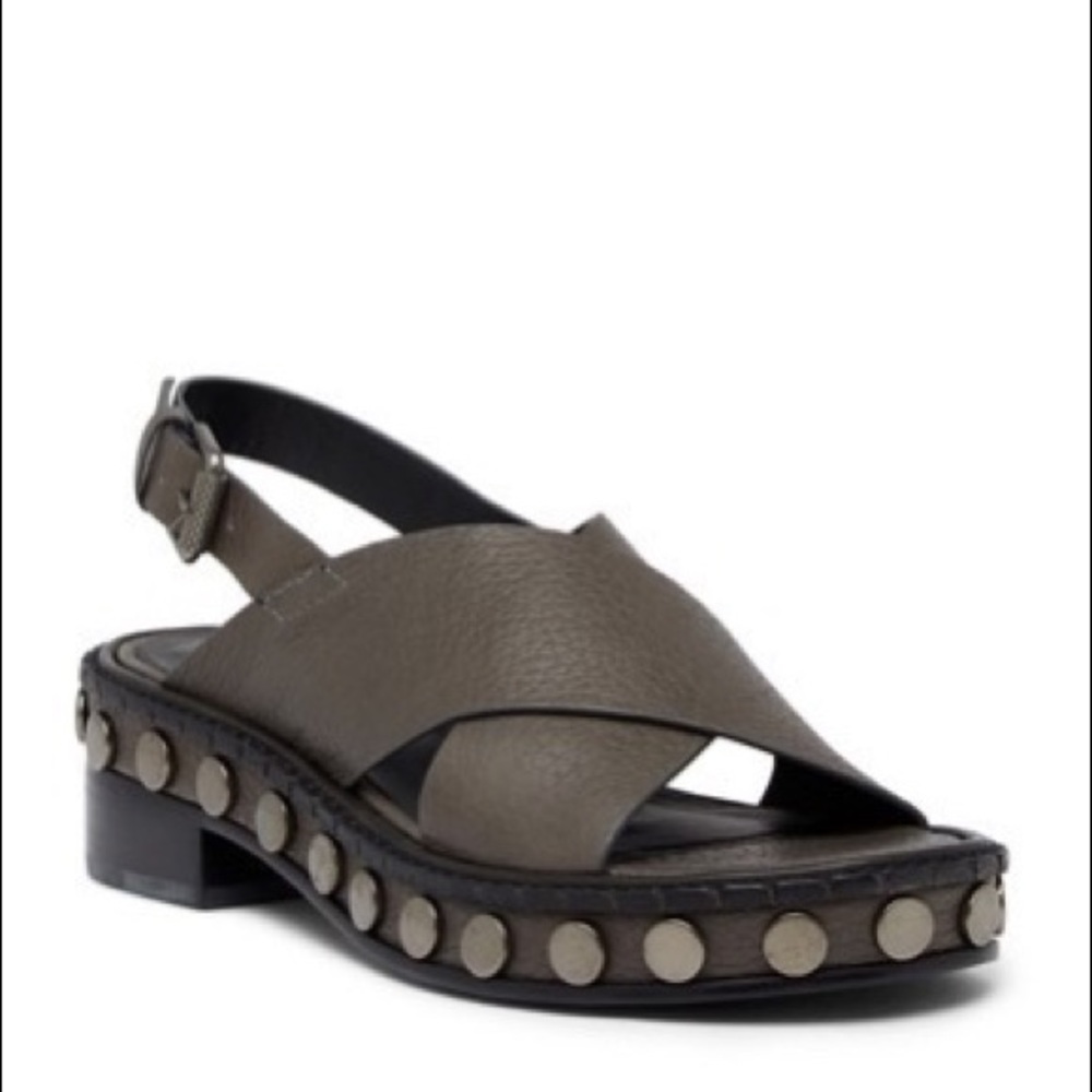 NWT Allsaints studded sandals SZ 5